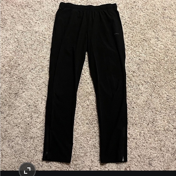 Skora Men’s Quick Dry Joggers Track Pants Black Pull On Pockets Stretchy Medium - Picture 5 of 9